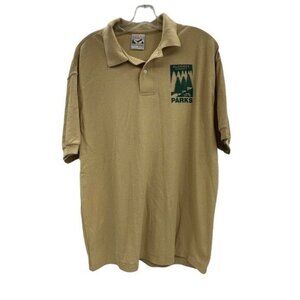 Allegheny County Pennsylvania PA Parks L Polo Shirt Pittsburgh Vintage Retro